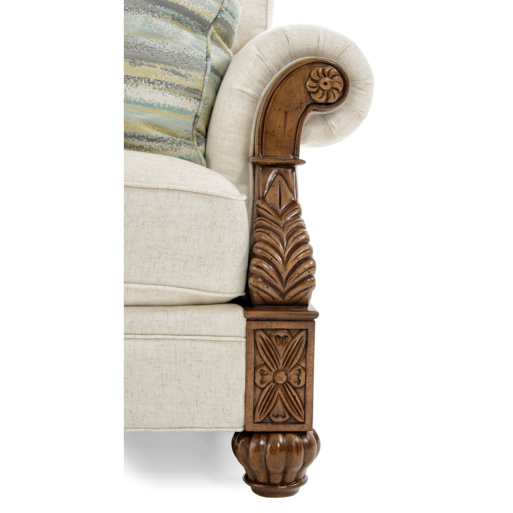 Tommy Bahama Home Tommy Bahama Upholstery Benoa Harbour Loose Back Sofa